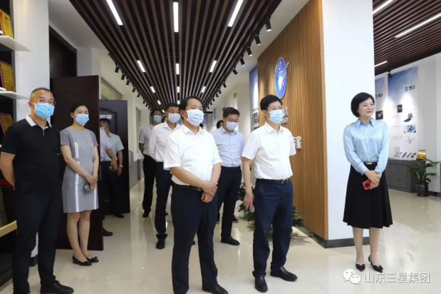 省工商联副主席、省总商会副会长郭建礼来山东s36沙龙会集团调研