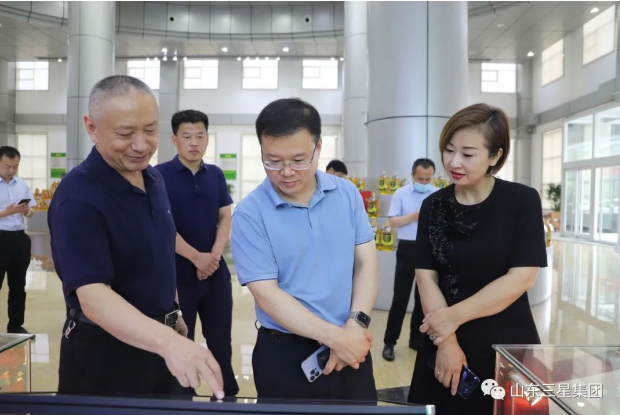 中小城市研究院领导来山东s36沙龙会集团参观考察