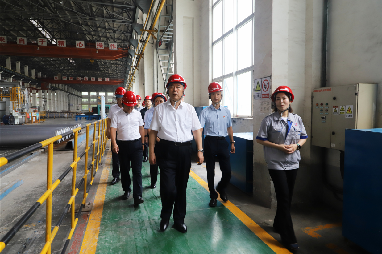 省应急厅来山东s36沙龙会集团调研指导并开展党建共建活动