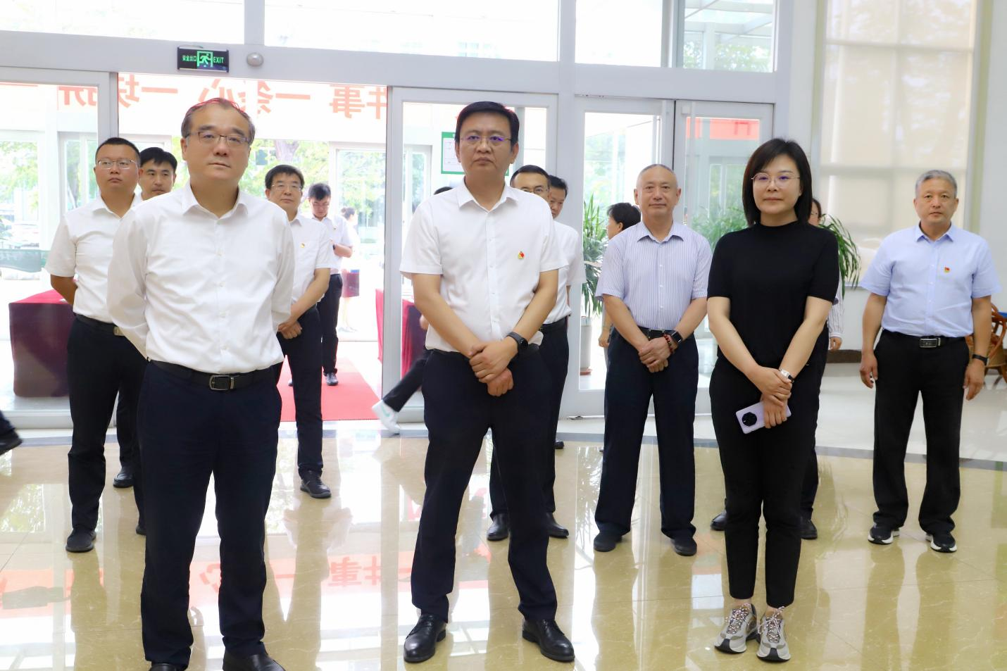 滨州市农业农村局来山东s36沙龙会集团开展市县乡三级联动主题党日活动