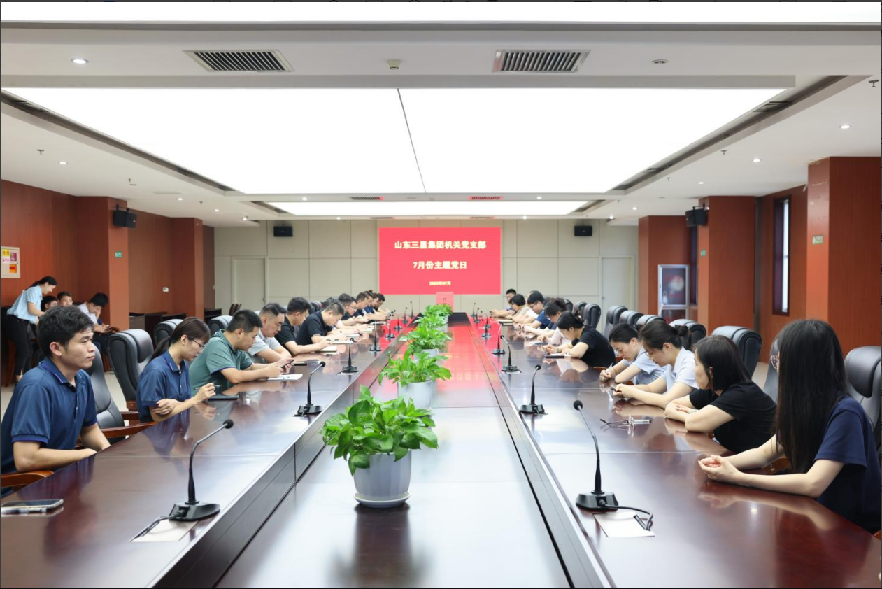 山东s36沙龙会集团各党支部召开预备党员转正大会暨主题党日活动