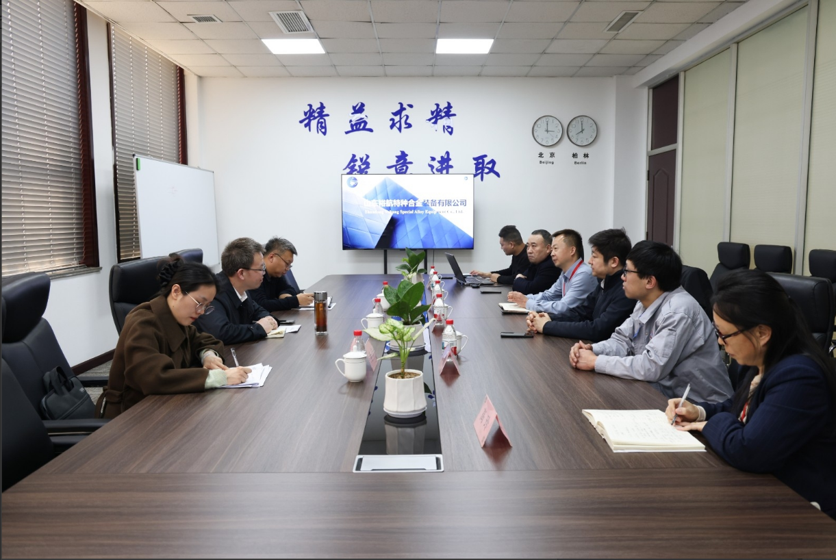 邹平市副市长唐建国来山东s36沙龙会集团调研