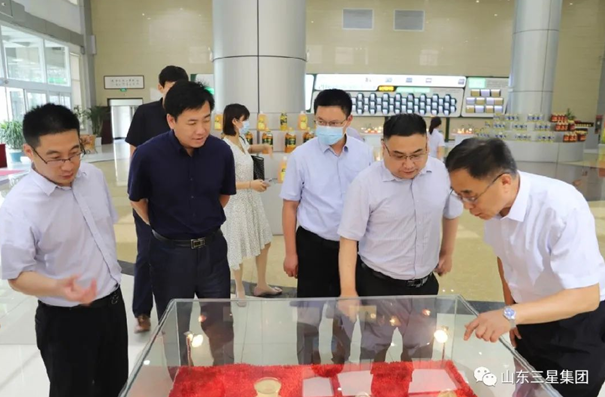 省委“四进”工作组来山东s36沙龙会集团调研督导