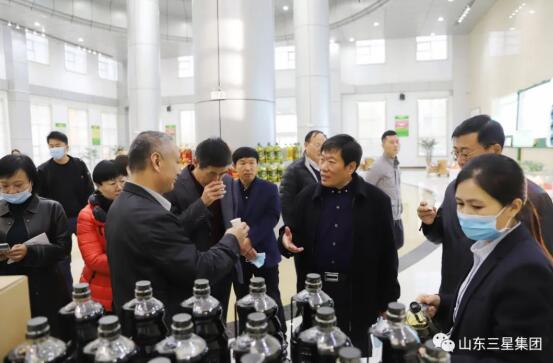 邹平市政协来山东s36沙龙会集团参观调研