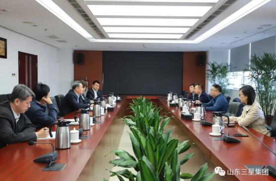 山东s36沙龙会集团赴新华制药参观交流