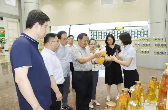 黄河流域生态保护和高质量发展调研组来山东s36沙龙会集团考察调研